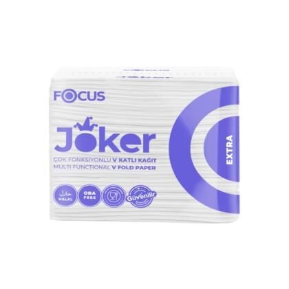 FOCUS Tuvalet Kağıdı Extra Joker  - 250 Yaprak x 30 Adet (Koli)