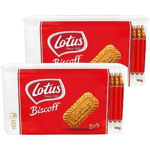 Lotus Biscoff Karamelize Bisküvi 6,25gr X 150 Adet - 1 Koli