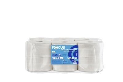 FOCUS Tuvalet Kağıdı Mini Jumbo Extra 150 Metre - 12 Adet (Koli)