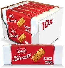 Lotus Biscoff Karamelize Bisküvi 250gr X 10 Adet - Koli