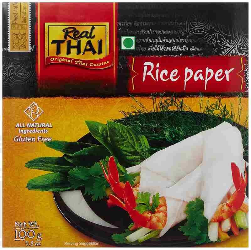 Real Thai Pirinç Yufkası 100gr X 24 Adet (Koli)