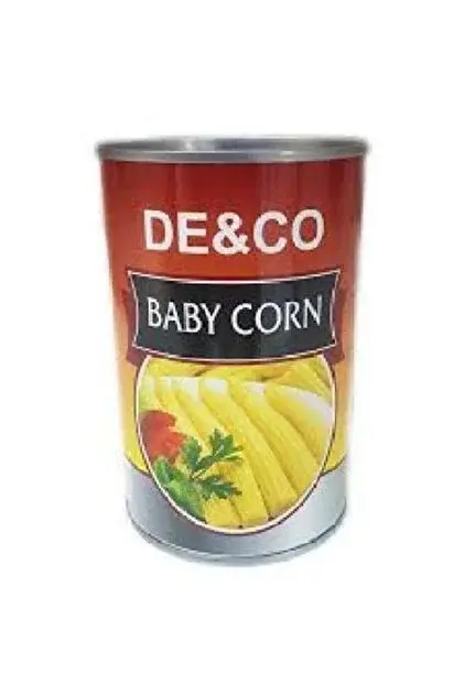 De&Co Baby Corn Mısır Koçanı 425gr X 24 Adet (Koli)