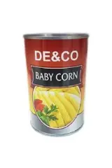 De&Co Baby Corn Mısır Koçanı 425gr X 24 Adet (Koli)