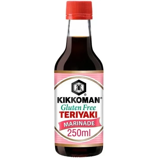 Kikkoman Teriyaki Marinade Tamari Gluten Free 250 Ml. X 6 Adet - 1 Koli