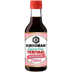Kikkoman Teriyaki Marinade Tamari Gluten Free 250 Ml. X 6 Adet - 1 Koli