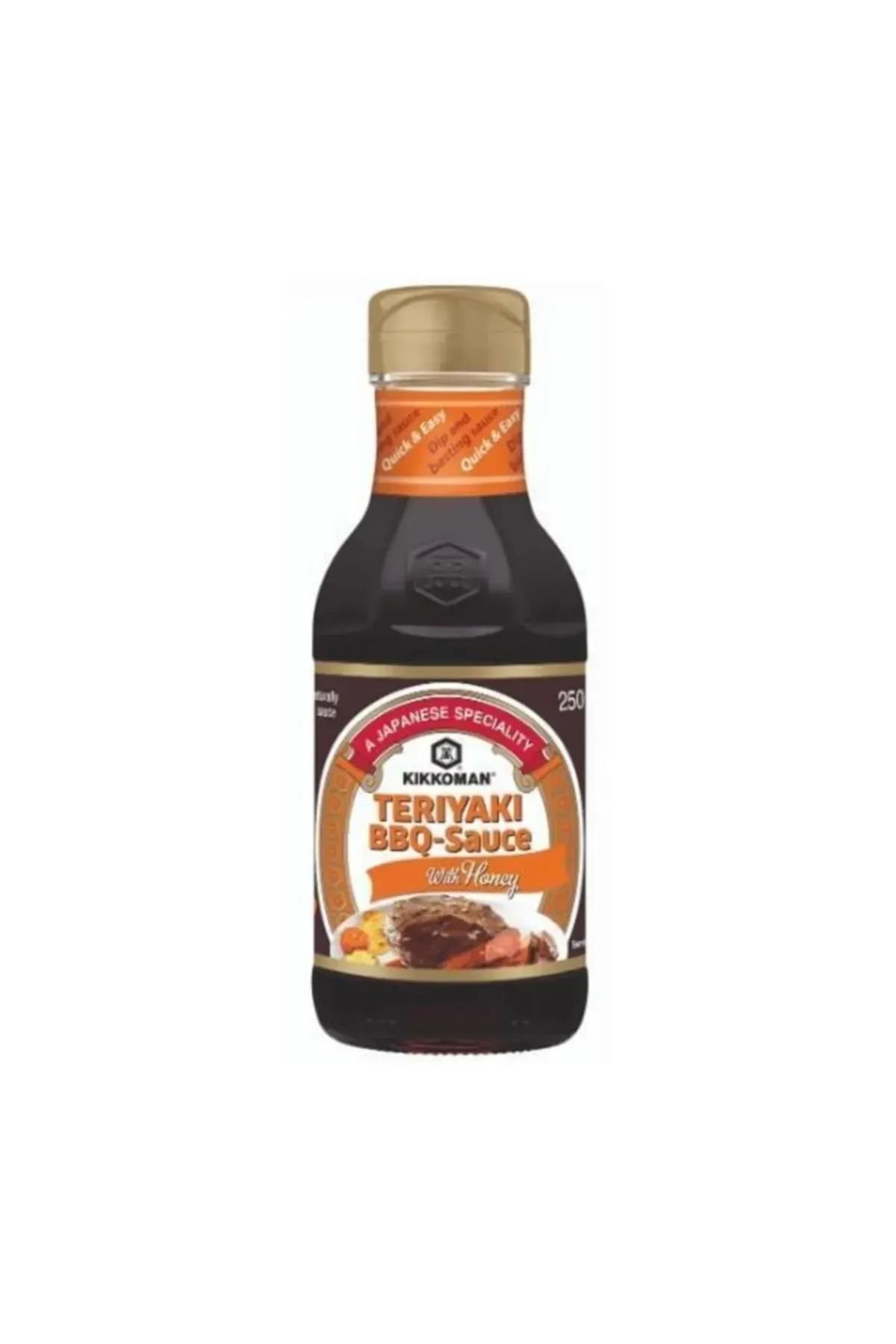 Kikkoman Teriyaki Ballı Bbq. 250 Ml. X 6 Adet - Koli