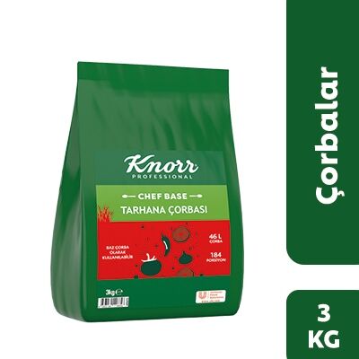 Knorr Chef Base Tarhana Çorbası 3Kg