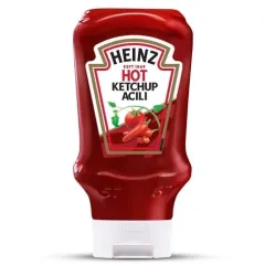 Heinz Acılı Ketçap 460GR X 10 Adet - 1 Koli