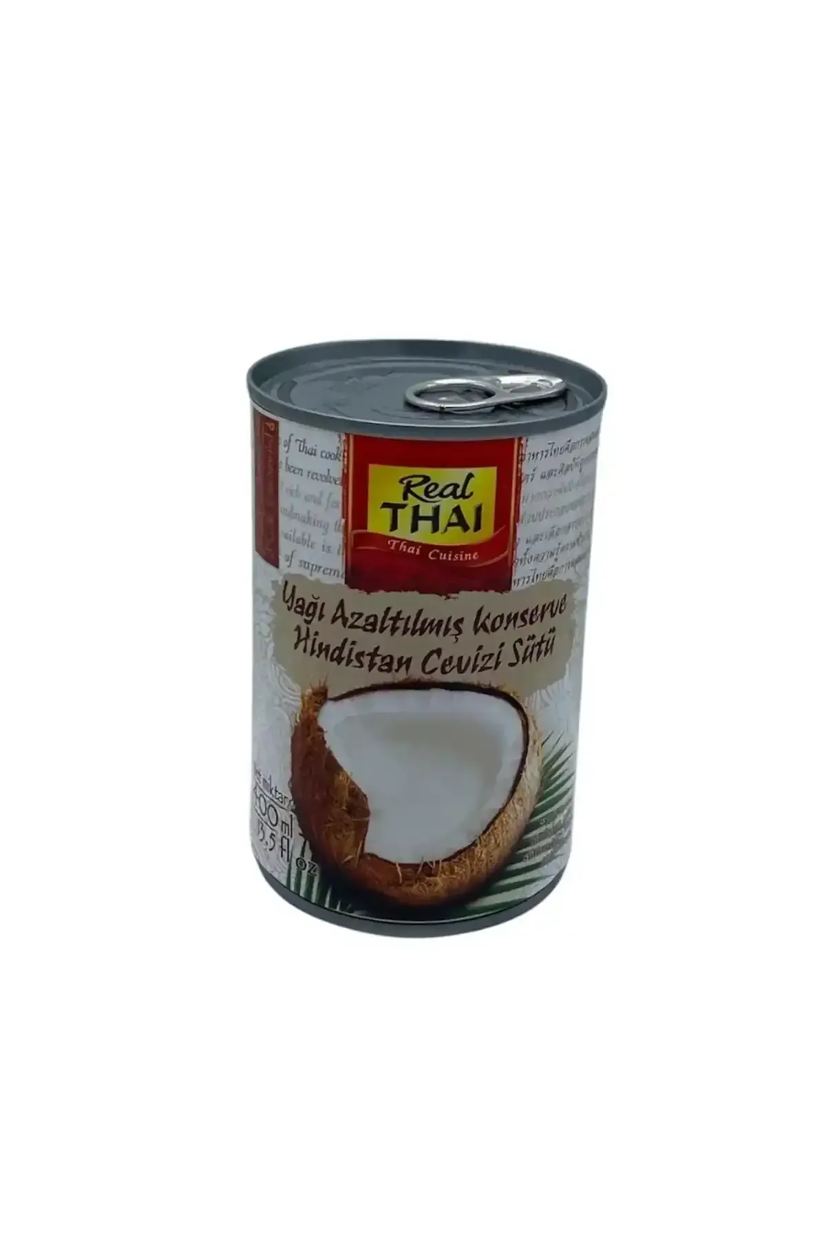 Real Thai Hindistan Cevizi Sütü (Lite) 400Ml X 24 Adet - 1 Koli