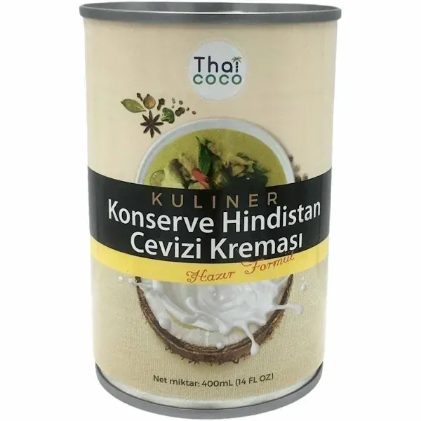 Thai Coco Hindistan Cevizi Kreması 400Ml X 24 Adet - 1 Koli