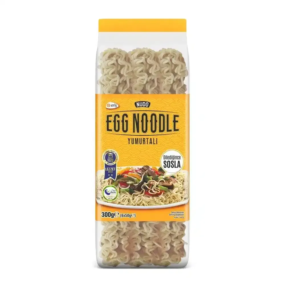 Nudo Egg Noodle 300Gr X 10 Adet - 1 Koli