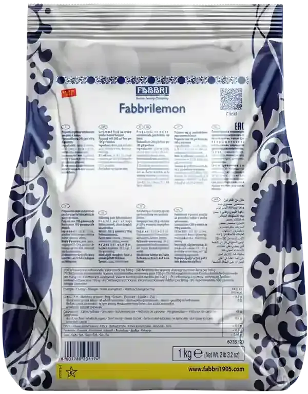 Fabbri Limon Tozu 1Kg