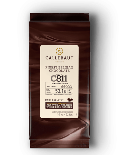 Callebaut C811 Bitter Küvertür Drop Çikolata 10 Kg