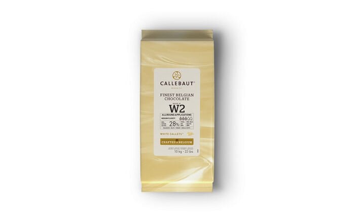 Callebaut W2 Beyaz Küvertür Drop Çikolata 10 Kg