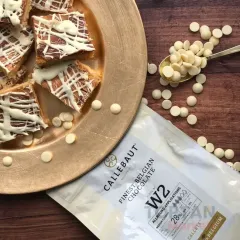 Callebaut W2 Beyaz Küvertür Drop Çikolata 10 Kg