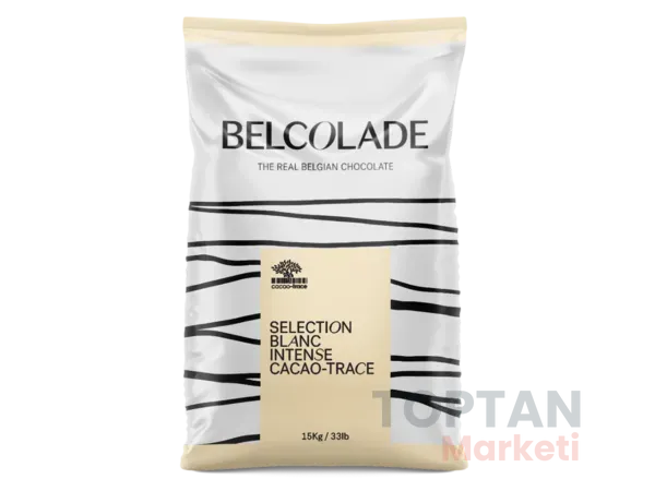 Belcolade Drop Küvertür Beyaz Çikolata 15kg Blanc Selection X605/J
