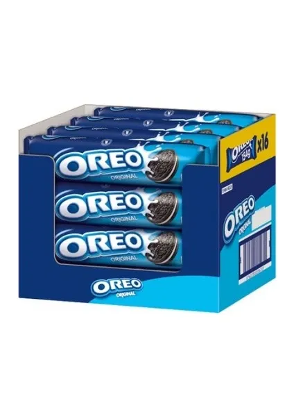 Oreo Bisküvi 154GR Vanilyalı X 16 Adet - Koli