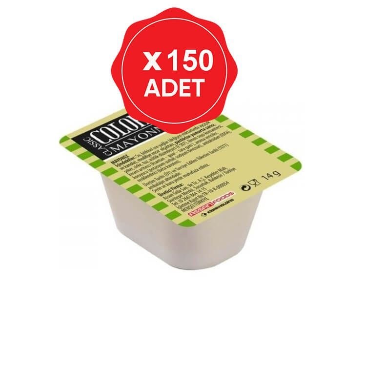 Colorado Küvet Mayonez 14gr X 150 Adet - Koli