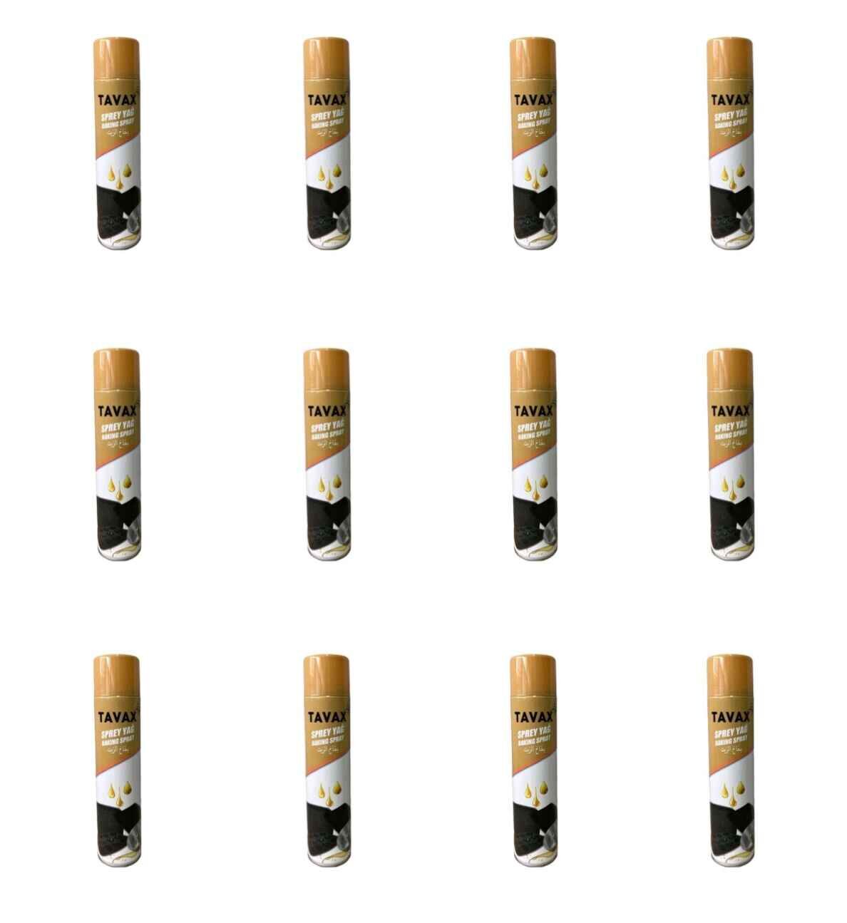 İreks Tavax Tava Sprey Yağı 600 Ml X 12 Adet - Koli
