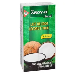 Aroy D Hindistan Cevizi Sütü (Uht) 1000 ml X 12 Adet - Koli
