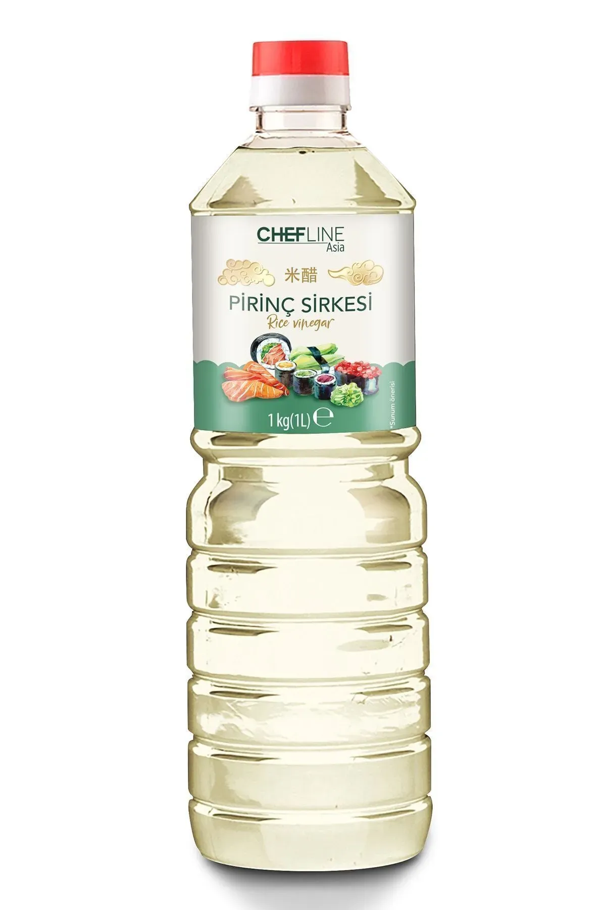 Chefline Pirinç Sirkesi 1 Kg X 12 Adet - Koli