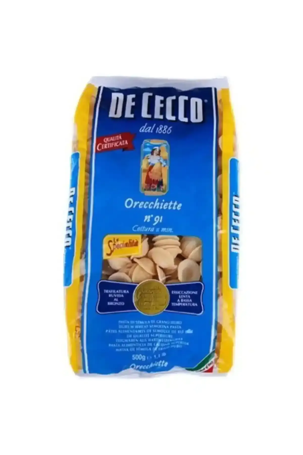 De Cecco Orecchiette 500gr X 24 Adet - Koli