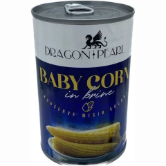 Dragon Pearl Mısır Koçanı Baby Corn 425Gr X 24 Adet - 1 Koli