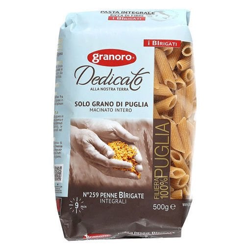 Granoro Dedicato Kepekli Penne Brigate No 259 500 G x 20 Adet - Koli