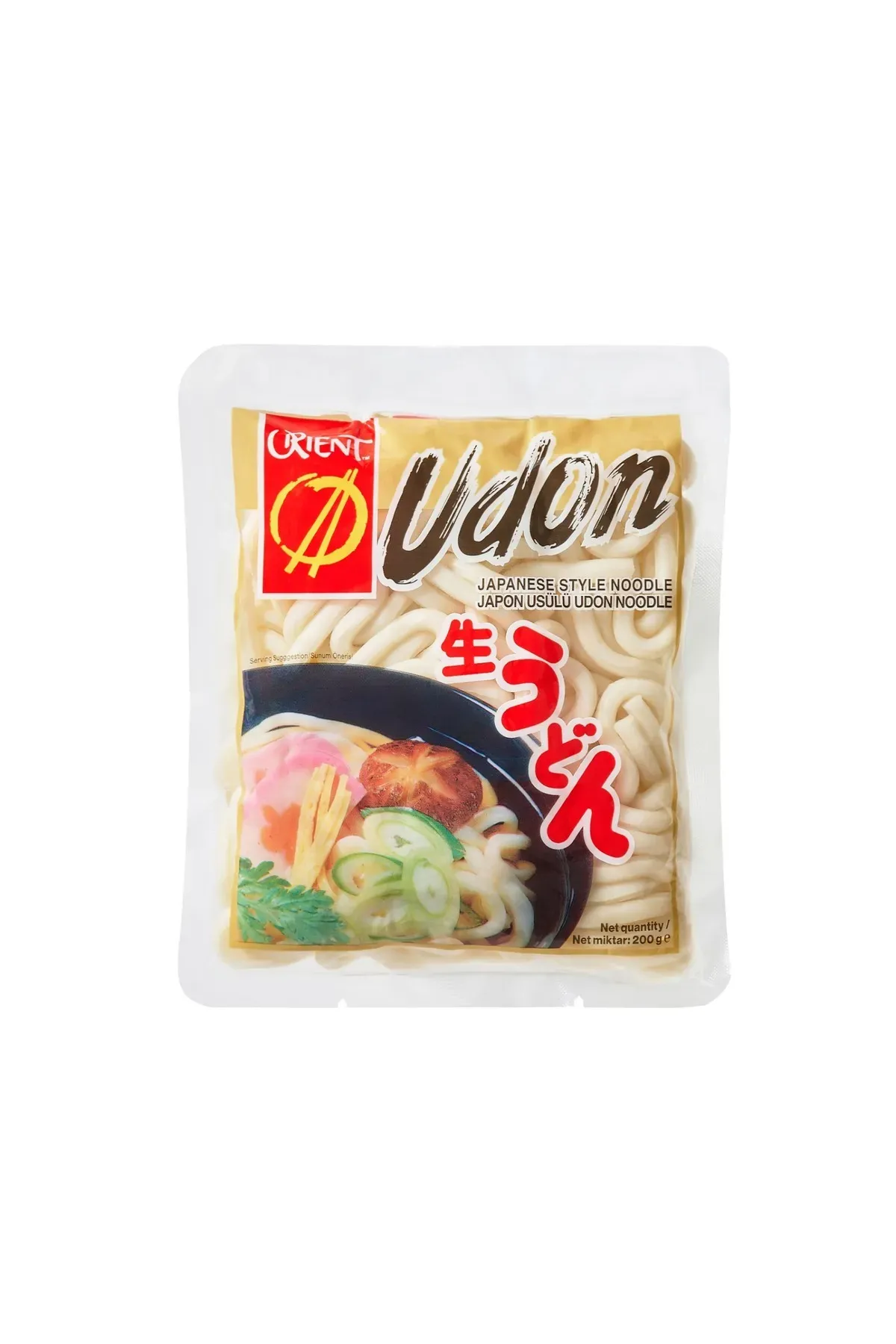 Orient Foods Japon Usulü Udon Noodle 200 Gr  X 24 Adet - Koli