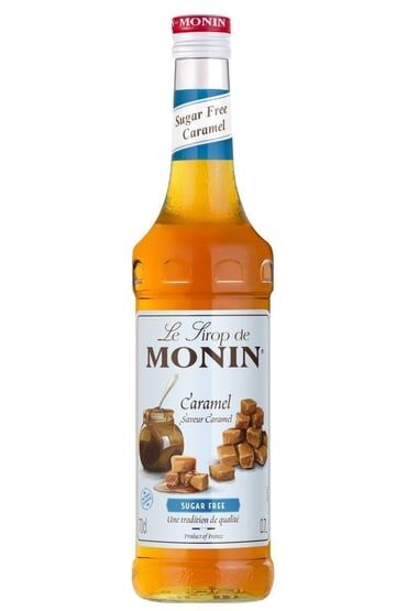 Monin Şekersiz Karamel Şurubu 700ml