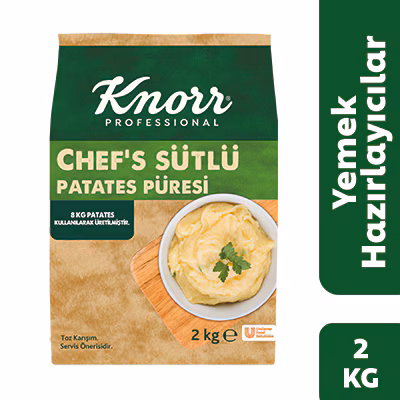 Knorr Chef's Sütlü Patates Püresi 2Kg